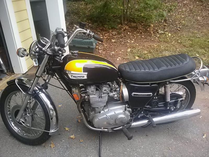 1974 Triumph Trident Triple - Numbers Matching