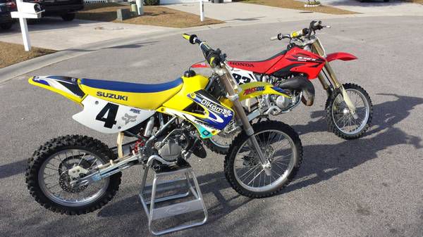 2006 suzuki rm85 and 2006 honda cr85r for sale or possible trade