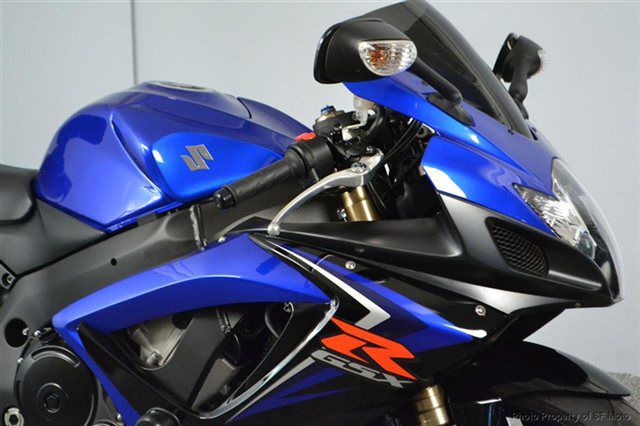 2007 Blue SUZUKI GSXR 600 GSX-R600 for sale on 2040-motos
