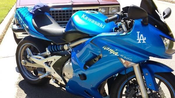 2007 Kawasaki Ninja 650R Sportbike 