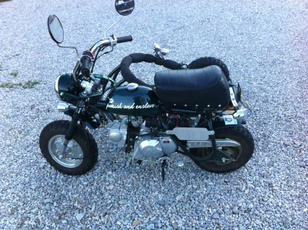 2012 Honda Clone mini bike with sidecar- street legal