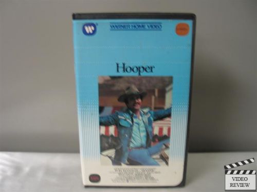 Hooper VHS Burt Reynolds Jan Michael Vincent Sally Field