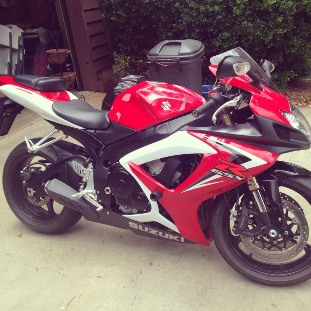 2007 Suzuki Gsx-R 600 Sportbike 