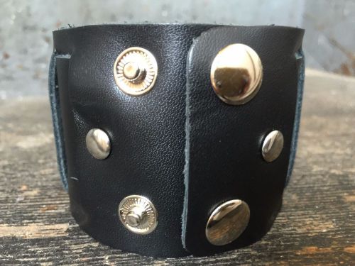 Cool Punk Wide Mens Genuine Leather Desperados Bracelet Cuff  Wristband Bangle, US $5.99, image 8