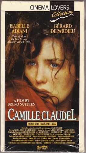 Camille claudel, subtitled, beta tape, brand new