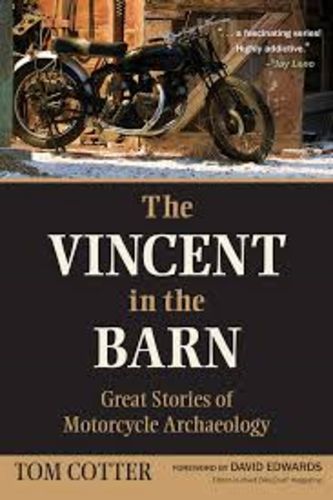 VINCENT IN THE BARN BLACK SHADOW INDIAN HARLEY ARIEL BSA DUCATI YAMAHA AJS BMW