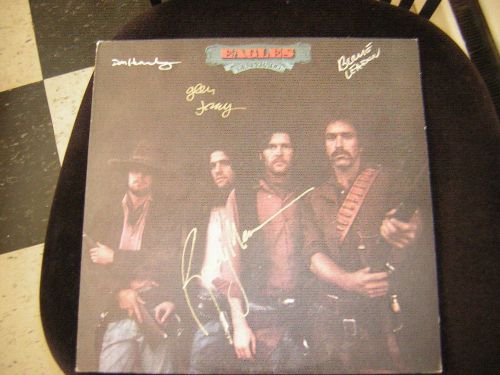 - the eagles signed lp desperado don henley glen frey bernie leadon