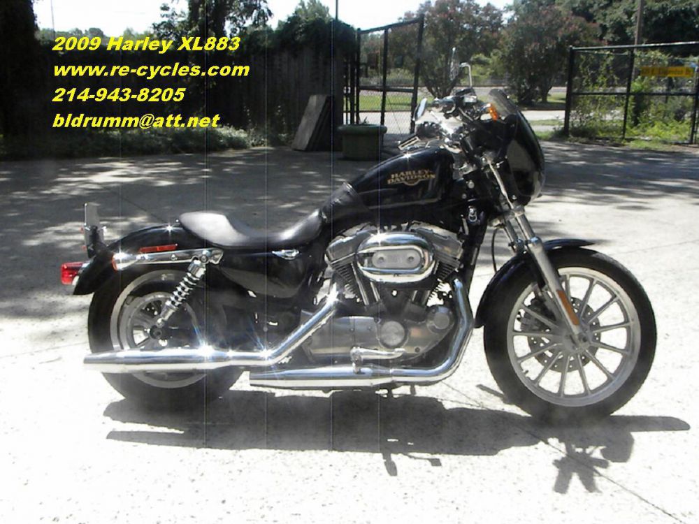 2009 Harley-Davidson XL883 Sportster Cruiser 