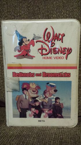 Bedknobs and Broomsticks Beta Max Disney Classics RARE OOP