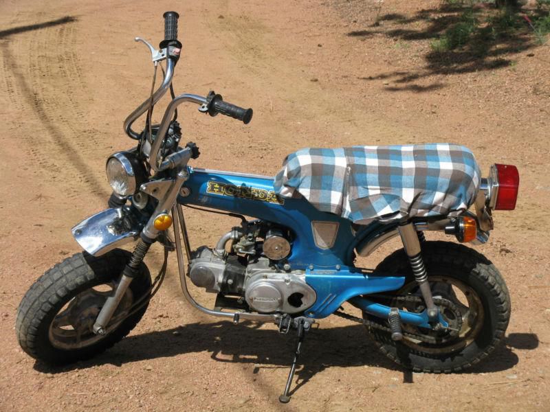 1974 honda ct 70 blue complete running bike