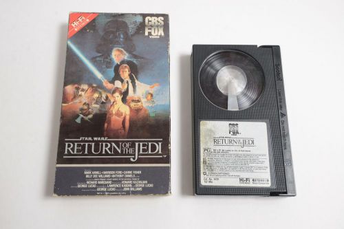 Star wars return of the jedi beta usa video cassette betamax