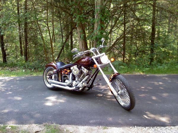 2005 Saxon Firestorm, Pro Street Custom Softail