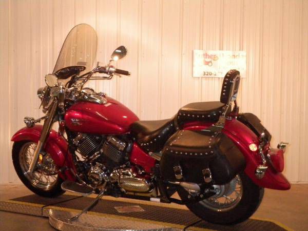 2009 Yamaha XVS650 V Star Dual Exhaust