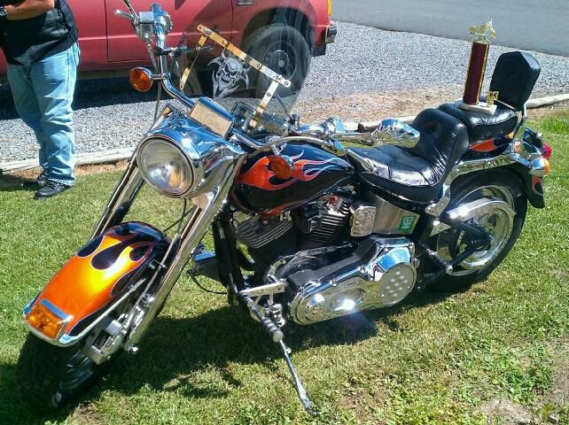 1996 harley-davidson fat boy  cruiser 