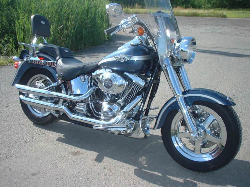 2003 harley davidson flstf fatboy 100th anniversary edition