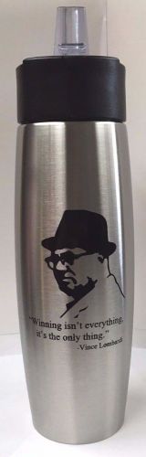 Stainless steel canteen steel water bottle vincent lombardi