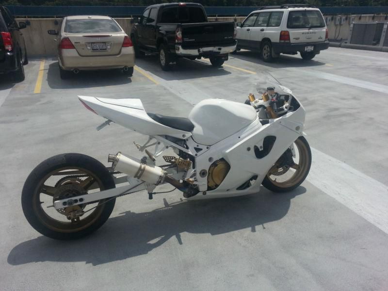 2004 suzuki gsx-r1000 stretched lowered nos street legal drag bike awesome