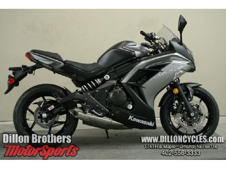 2014 kawasaki ex650eef - ninja 650 abs - gray 