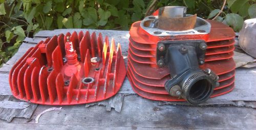 Hodaka 250 thunderdog cylinder and cylinder head