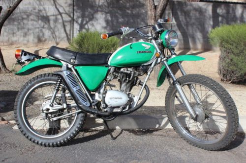 1972 Honda SL125 Four Stroke Retro Motorcycle