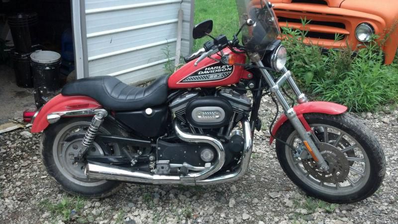 2002 harley sportster 883r with 1200 kit upgrade low miles