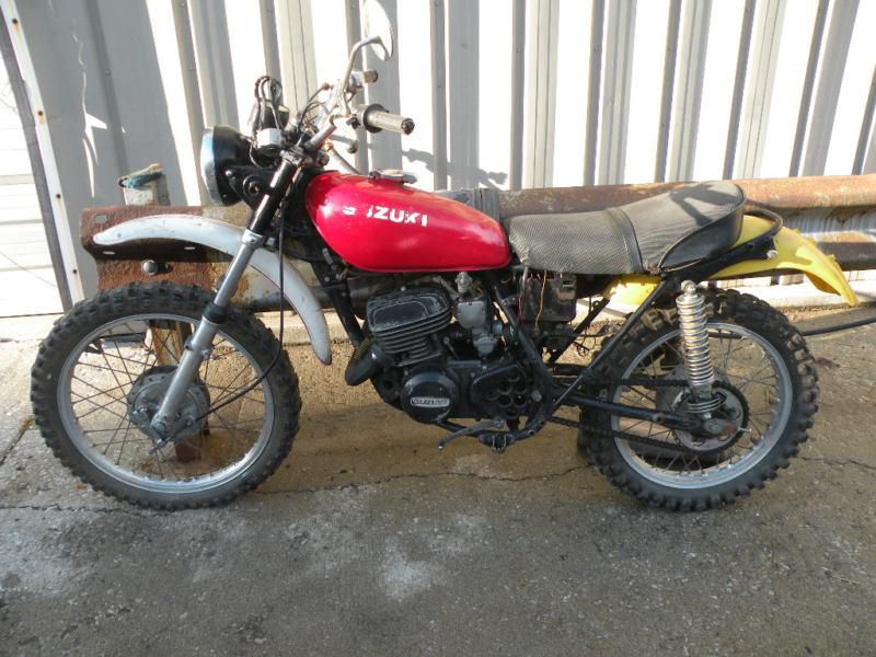 1976 SUZUKI TS25 250 MOTORCYCLE DIRT BIKE