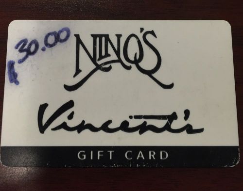 Nino&#039;s And Vincent&#039;s Gift Card - Houston Texas