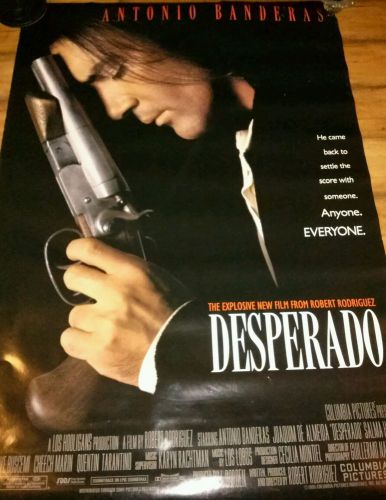 &#034;desperado&#034; one-sheet, (1995) banderas