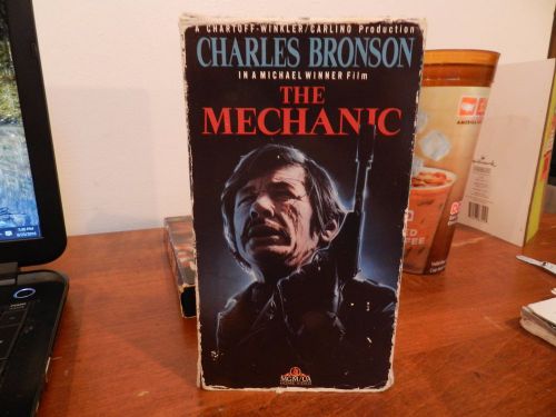 The Mechanic (VHS, 1991) Charles Bronson, Jan-Michael Vincent