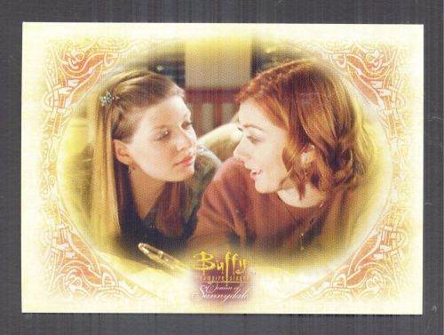 Alyson Hannigan as Willow. 2004 Buffy: Women of Sunnydale Card #15