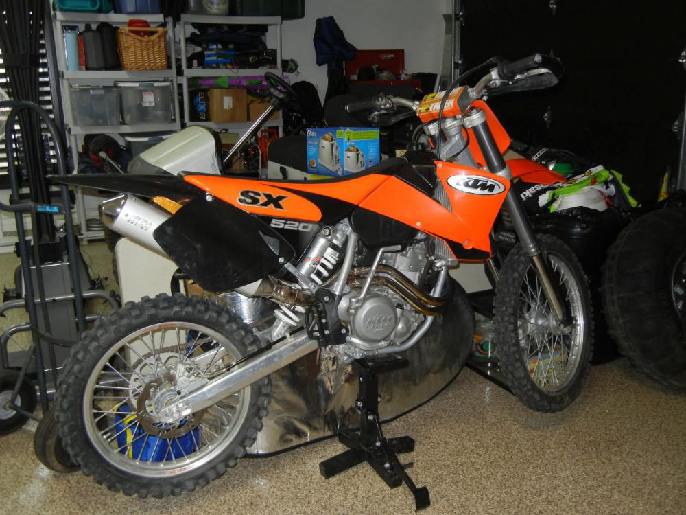 2002 KTM Sx 520 Dirt Bike 