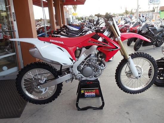 2013 honda crf250r  dirt bike 