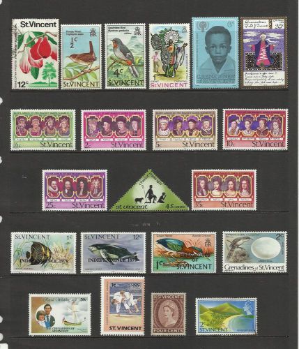 ST.VINCENT/GRENADINES stamp selection.(ref.20a)