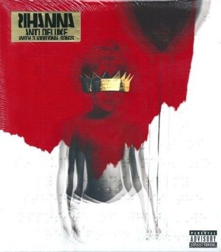 Rihanna - anti (deluxe cd 2016) +3 trks [pa] explicit brand new &amp; sealed