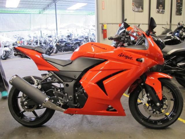 2010 kawasaki ex250  sportbike 