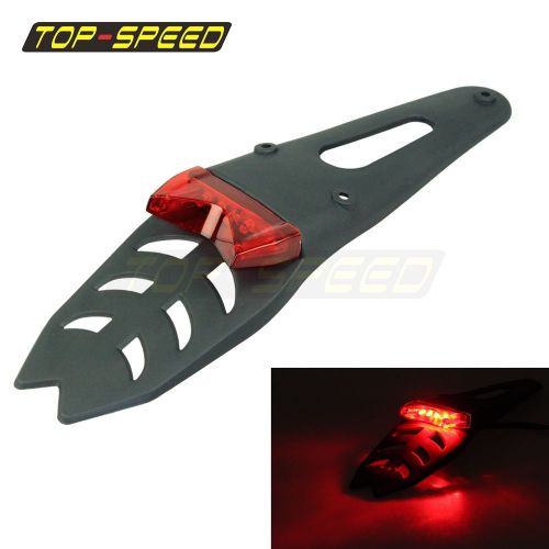 5 pcs led rear tail light motorcycle fender enduro for kawasaki yamaha husaberg