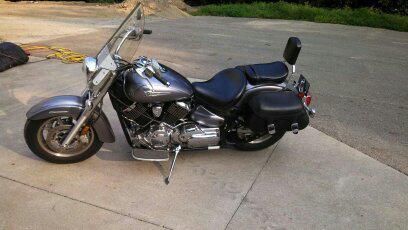 Yamaha vstar 1100 motorcycle 2007