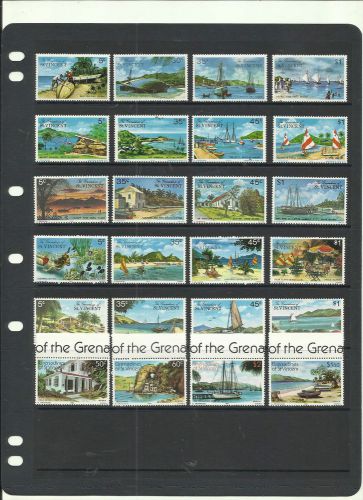 St Vincent Grenadines. 1974-1981 .Islands