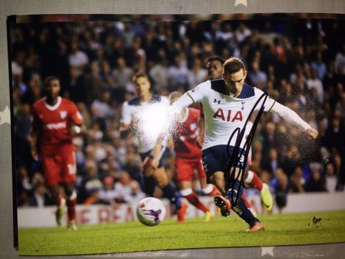 VINCENT JANSSEN TOTTENHAM HOTSPUR FC SPURS HAND SIGNED 12X8 PHOTO NEW STOCK