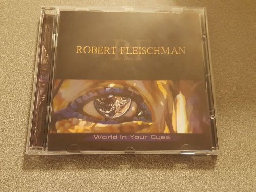 Robert Fleischman CD World In Your Eyes Vinnie Vincent Singer Ex-Journey 2002