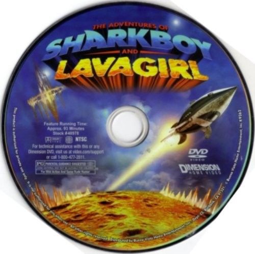 The Adventures of Sharkboy and Lava Girl in 3-D (DVD) Taylor Dooley *Disc Only*