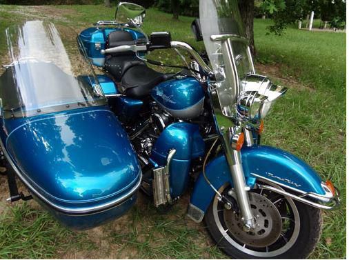 1995 harley-davidson road kind with tle sidecar  touring 