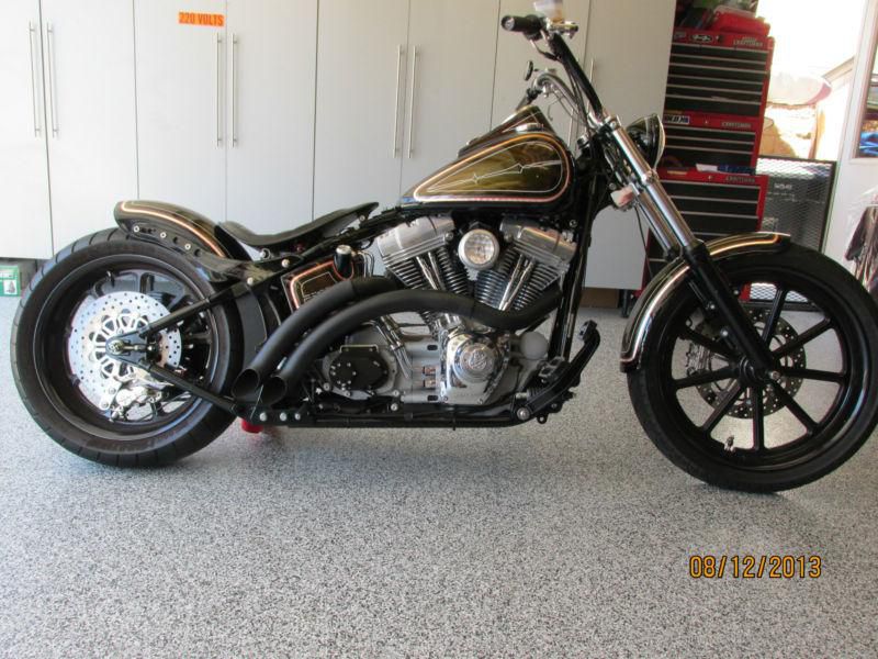 06 harley soft tail complete custom