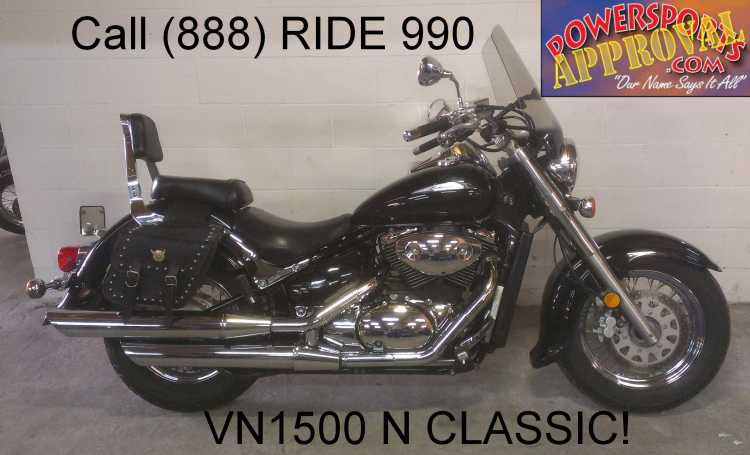 2008 used Kawasaki VN1500N classic motorcycle for sale - u1709