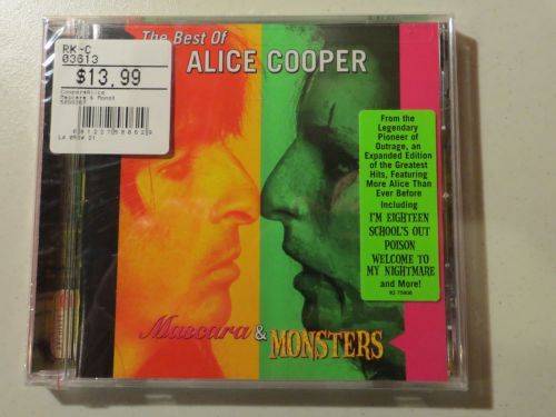The Best of Alice Cooper (cd) Mascara &amp; Monsters ~ New/Sealed
