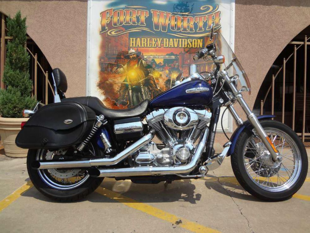 2007 harley-davidson fxdc dyna super glide custom  cruiser 