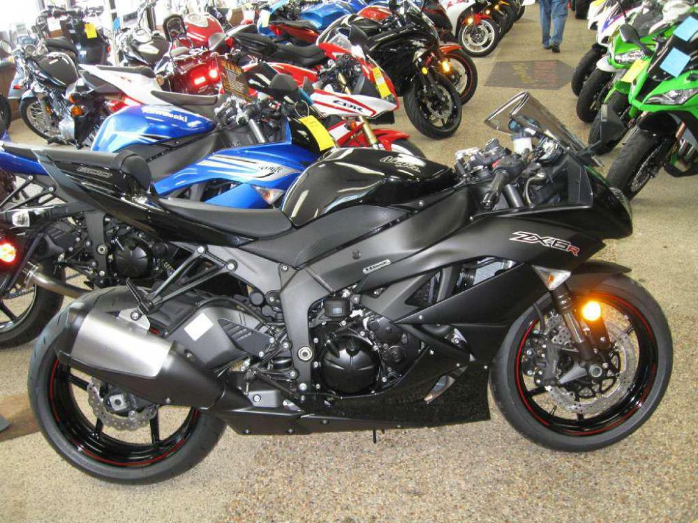 2012 kawasaki ninja zx-6r  sportbike 