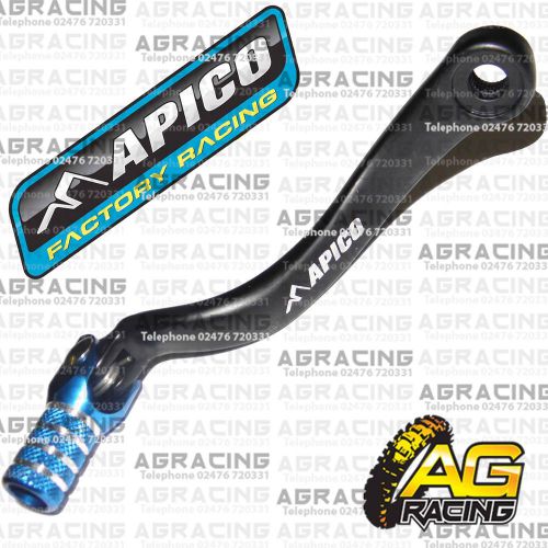 Apico Black Blue Gear Pedal Lever For Husaberg FE 450 2008-2012 MotoX Enduro