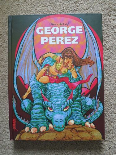 Art of George Perez SIGNED &amp; NUMBERED Limited Edition Hardcover HC IDW Desperado