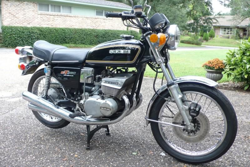 1976 Suzuki GT380 with only 1,509 miles! Free delivery to Barbers available